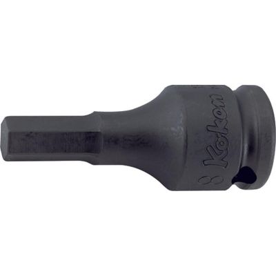 KKN13012M-52-7 image(0) - Ko-ken USA 13012M.52-7 3/8 Sq. Dr. Bit Socket 7mm Hex Length 52mm