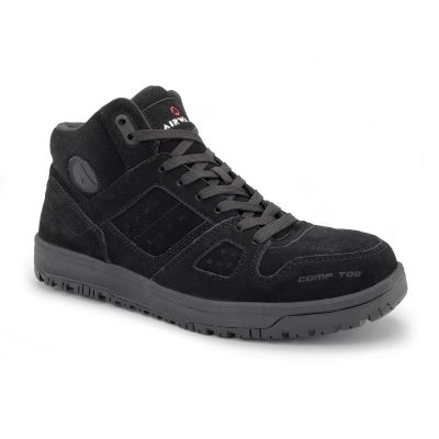 FSIAW6350-10.5W image(0) - AIRWALK MONGO Mid - Men's Mid Top Shoe - CT|EH|SR - Black/Black - Size: 10.5 - E - (Wide)
