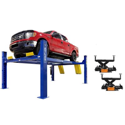 ATEXH-PRO12K-COMBO-FPD image(0) - Atlas Automotive Equipment 12000 LB. 4-Post Lift and RJ6 Combo