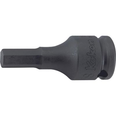 KKN13012M-52-14 image(0) - Ko-ken USA 13012M.52-14 3/8 Sq. Dr. Bit Socket 14mm Hex Length 52mm