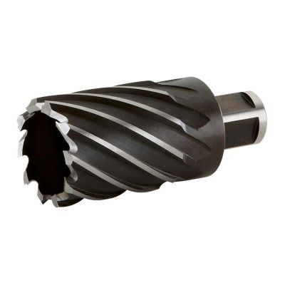 MLW49-59-2100 image(0) - Milwaukee Tool 1 inch x 2 inch HSS Annular Cutter with 3/4 inch Weldon Shank