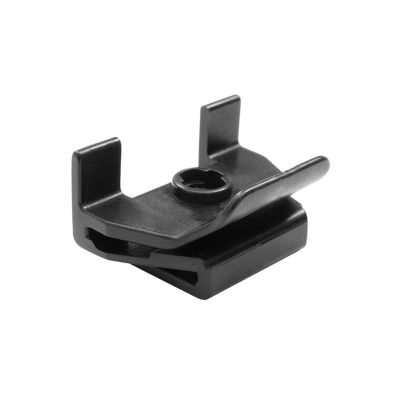 AVC20758 image(0) - AUVECO 20758 Front Fender and Bumper Cover Clip, 34 mm L x 25 mm W, Nylon, Black