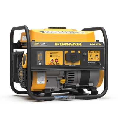 FRGP01204 image(0) - Firman Gas Portable Generator 1500/1200W Recoil Co Alert 50 ST Can