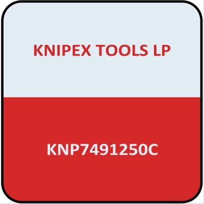 KNP7491250C image(0) - KNIPEX HIGH LEVERAGE CENTER CUTTERS Carded