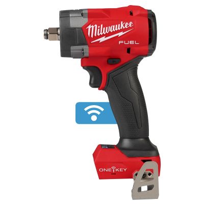 MLW3061-20 image(0) - Milwaukee Tool M18 FUEL 1/2 Inch Controlled Torque Compact Impact Wrench w/ TORQUE-SENSE