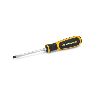 KDT80013H image(0) - GearWrench 1/4 Inch x 4 Inch Slotted Dual Material Screwdriver