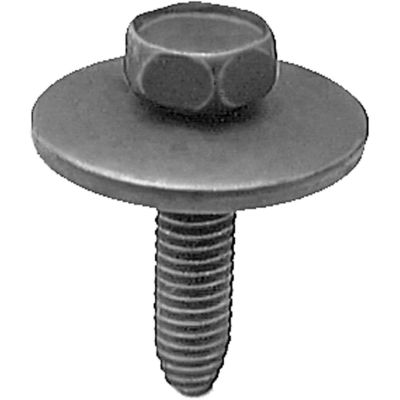 AVCAP12066 image(0) - AUVECO AP12066 Hex Head Sems CA Point Body Bolt, M6 - 1 Screw x 25 mm L x 10 mm Across Flats, Phosphate