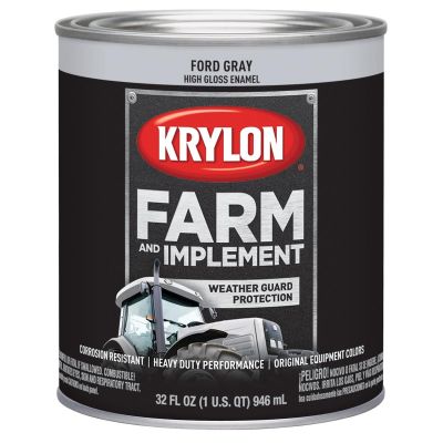 DUP2028 image(0) - Krylon Ford Gray 32 oz. Quart