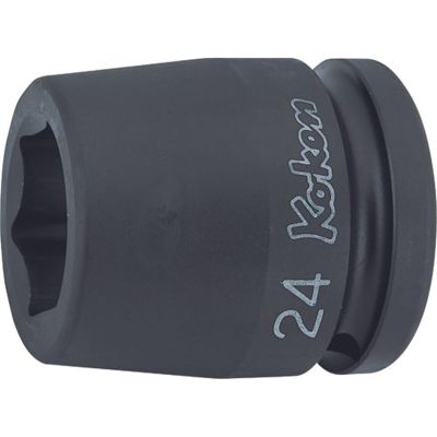 KKN16400A-1-3-8 image(0) - Ko-ken USA 16400A-1.3/8 3/4 Sq. Dr. Socket 1.3/8 6 point Length 55mm