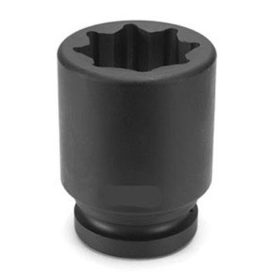 GRE4532SD image(0) - Grey Pneumatic 1" Drive x 1" Deep - 8 Point Socket