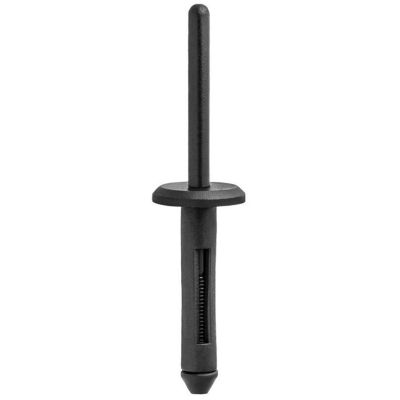 AVC13755 image(0) - AUVECO 13755 Type 1 Rivet, 13/64 in Dia Hole x 1 in L x 2 in OAL x 15/64 to 25/64 in Grip Range, Nylon, Black