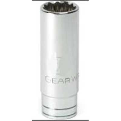 KDT80780 image(0) - GearWrench 1/2 Inch Drive 12 Point Deep SAE Socket 15/16 Inch