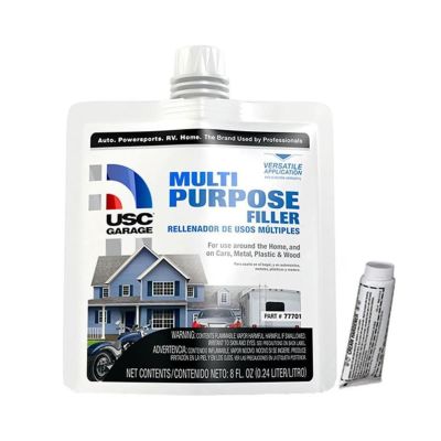USC77701 image(0) - US Chemical 77701 Multi-Purpose Filler, 8 oz Pouch, Off-White, Liquid