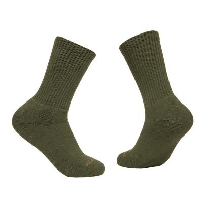 RDB0022 image(0) - Redback Everyday Mens Crew Solid- Hemlock Green