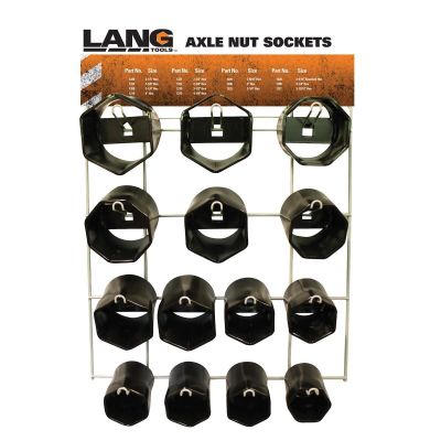 KAS1290 image(1) - Lang Tools (Kastar) 14PC Axle Nut Display