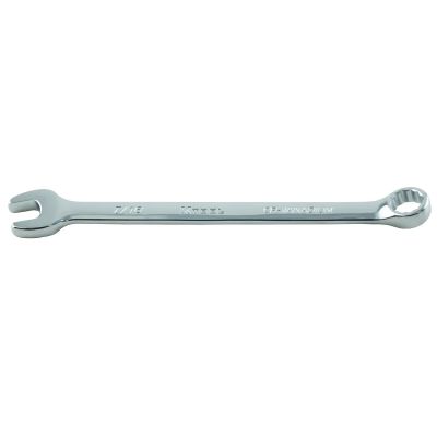 KTI41314 image(0) - K Tool International Wrench 7/16 Inch Combination Hi Polish 12 Point 15 Degree