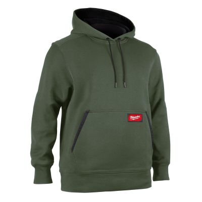 MLW351E-M image(0) - Milwaukee Tool MIDWEIGHT PULLOVER HOODIE - GREEN M