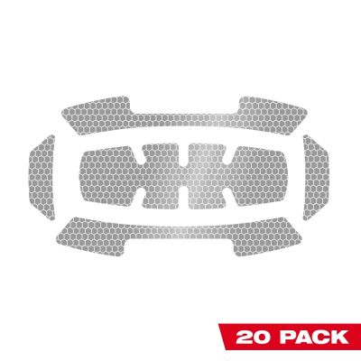 MLW48-73-4600B image(0) - Milwaukee Tool 20 PACK 5PC BOLT Reflective Sticker Set - Silver