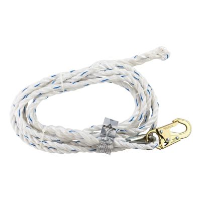 SRWV84084200 image(0) - PeakWorks Standard Vertical Lifeline, 5/8" Rope - 200 FT - Snap Hook