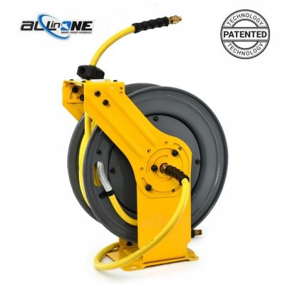BLBOSRDA1250-AIO image(0) - BluBird OilShield Dual - Arm Air Hose Reel All - In - One 1/2" x 50'