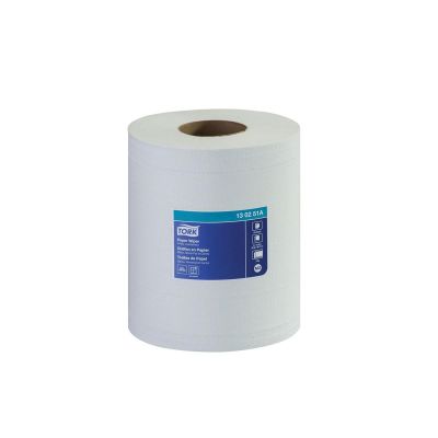 TOR130251A image(0) - Tork Molnlycke 130251A Centerfeed Paper Wiper, 7.7 in Dia x 419.79 ft L x 9 in W, 325, White, Centerfeed, 2 Plys