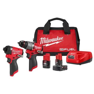 MLW3497-22 image(0) - Milwaukee Tool M12 FUEL 2-Tool Combo Kit