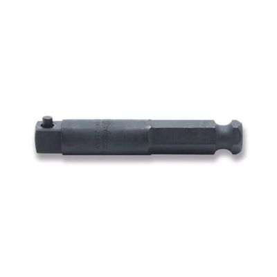 KKN186-75P-3-8 image(0) - Ko-ken USA 186.75P-3/8 7/16 Hex Dr. Adaptor 3/8 Square Length 75mm Pin type