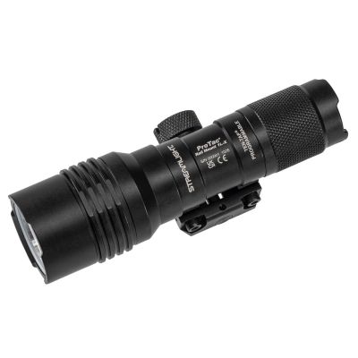 STL89026 image(0) - Streamlight ProTac Rail Mount 1L-X Flashlight and Rail Mount System - Includes tailcap switch, mounting hardware, M-LOK mount and CR123A lithium battery - Black