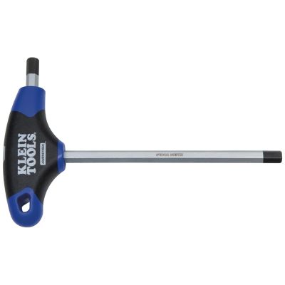 KLEJTH9M3 image(0) - Klein Tools 3 mm Hex Key, Journeyman&trade; T-Handle, 9-Inch
