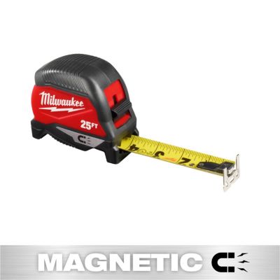 MLW48-22-1025M image(0) - Milwaukee Tool 25ft Magnetic Tape Measure