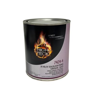 HIT7424-4 image(0) - High Teck Products 2K HB PRIMER / SEALER / DTM BLACK