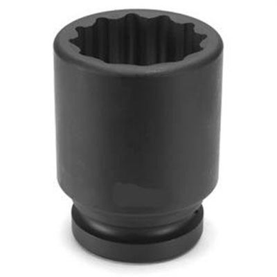 GRE62120MD image(0) - Grey Pneumatic 1-1/2" Drive x 120mm Deep - 12 Point Socket