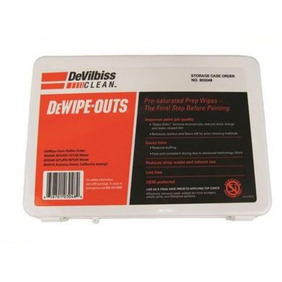 DYM803048 image(0) - Devilbiss DeWipe-Outs 803048 Refill Case, Pack Packing