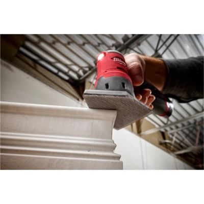 MLW48-80-5405 image(1) - Milwaukee Tool Assorted 80, 120 & 180 Grit Mesh Sanding Sheets for M12 FUEL Orbital Detail Sander (12 PK)