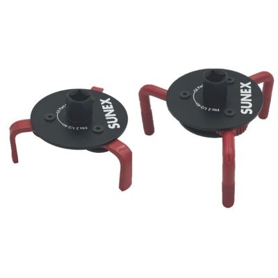 SUNSXOFSS image(0) - SUNEX 2  Piece Spider Oil Filter Wrench Set, 1/2 Inch Drive