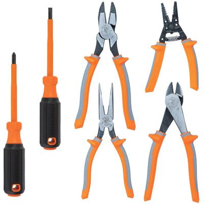 KLE94161MBINS image(0) - Klein Tools MODbox&trade; Insulated Tool Kit, 9-Piece