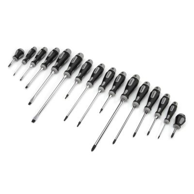 JSP78460 image(0) - J S Products (steelman) Slotted, Phillips, and Torx Screwdriver Set, 16-Piece