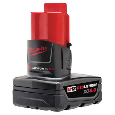 MLW48-11-2460-X image(0) - Milwaukee Tool M12 12V LITH-ION XC BATTERY PACK 6.0AH