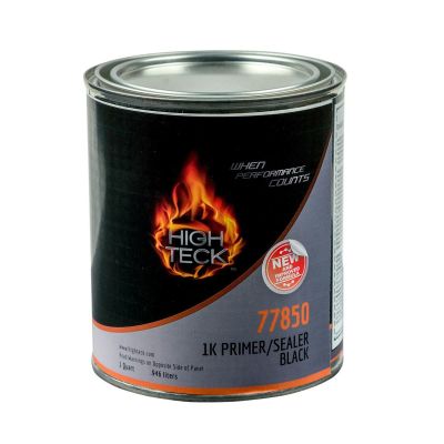 HIT77850-4 image(0) - High Teck Products 77850-4 50 State Compliant 1K Primer/Sealer, 1 qt, Black, 4.60 lb/gal VOC