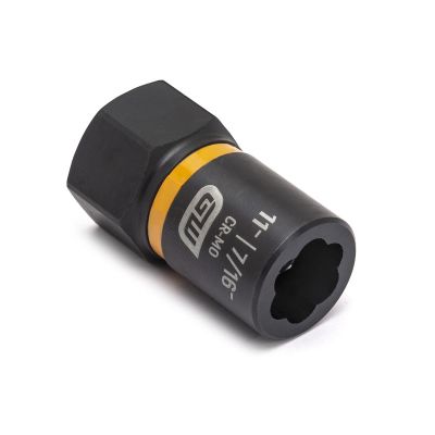 KDT84760 image(0) - GearWrench 3/8 Inch Drive Bolt Biter Impact Extraction Socket 11-mm [7/16-Inch]