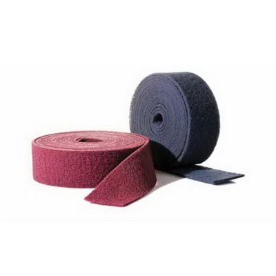 SUA80300 image(0) - Sunmight USA Corporation 80300 Scuff Roll, 4 in W x 10 yd L, Very Fine, Maroon