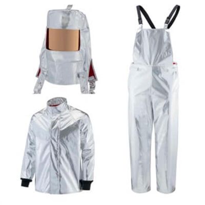 OBRHR-PB-KIT-2XL image(0) - Oberon Suit Kit - Heat Reflective Aluminized PBI Kevlar - Size: 2XL