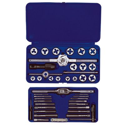 HAN24606 image(1) - Hanson TAP/DIE SET 41PC FR
