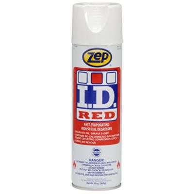 ZEP9601 image(0) - ZEP ID Red Aerosol; Degreaser; 1 Case (12 Ea)