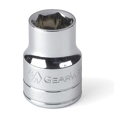 KDT80352 image(0) - GearWrench 3/8 Inch Drive 6 Point Standard SAE Socket 3/8 Inch