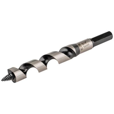 KLE53406 image(0) - Klein Tools Steel Ship Auger Bit, Screw Point, 1 x 4-Inch