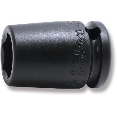 KKN13400A-1-2 image(0) - Ko-ken USA 13400A-1/2 3/8 Sq. Dr. Socket 1/2 6 point Length 32mm