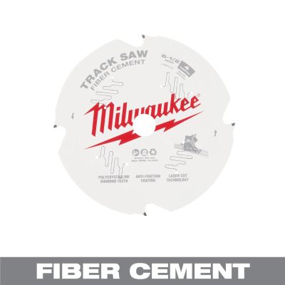 MLW48-40-0670 image(0) - Milwaukee Tool Milwaukee® 6-1/2 Inch 4T Fiber Cement Track Saw Blade
