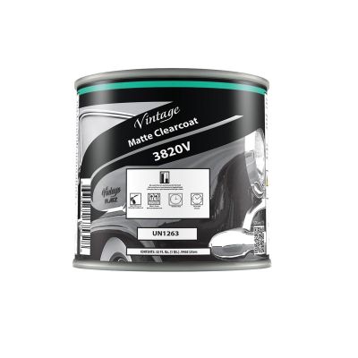 VTGCP3820-4 image(0) - Vintage Flatz CP3820-4 Clearcoat, 1 qt Can, Matte, 6:1 Mixing