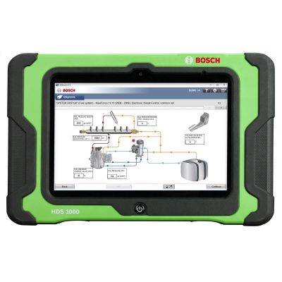 BOS3824A image(0) - Bosch 3824A ESI[Truck] Professional Heavy Duty and Commercial Vehicle Diagnostic Solution with HDS 1000 Tablet and Wireless VCI